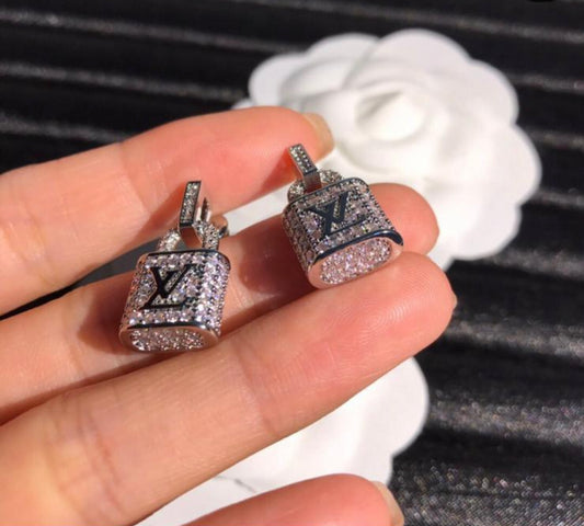 PREORDER LV LOCKS EARRINGS SET